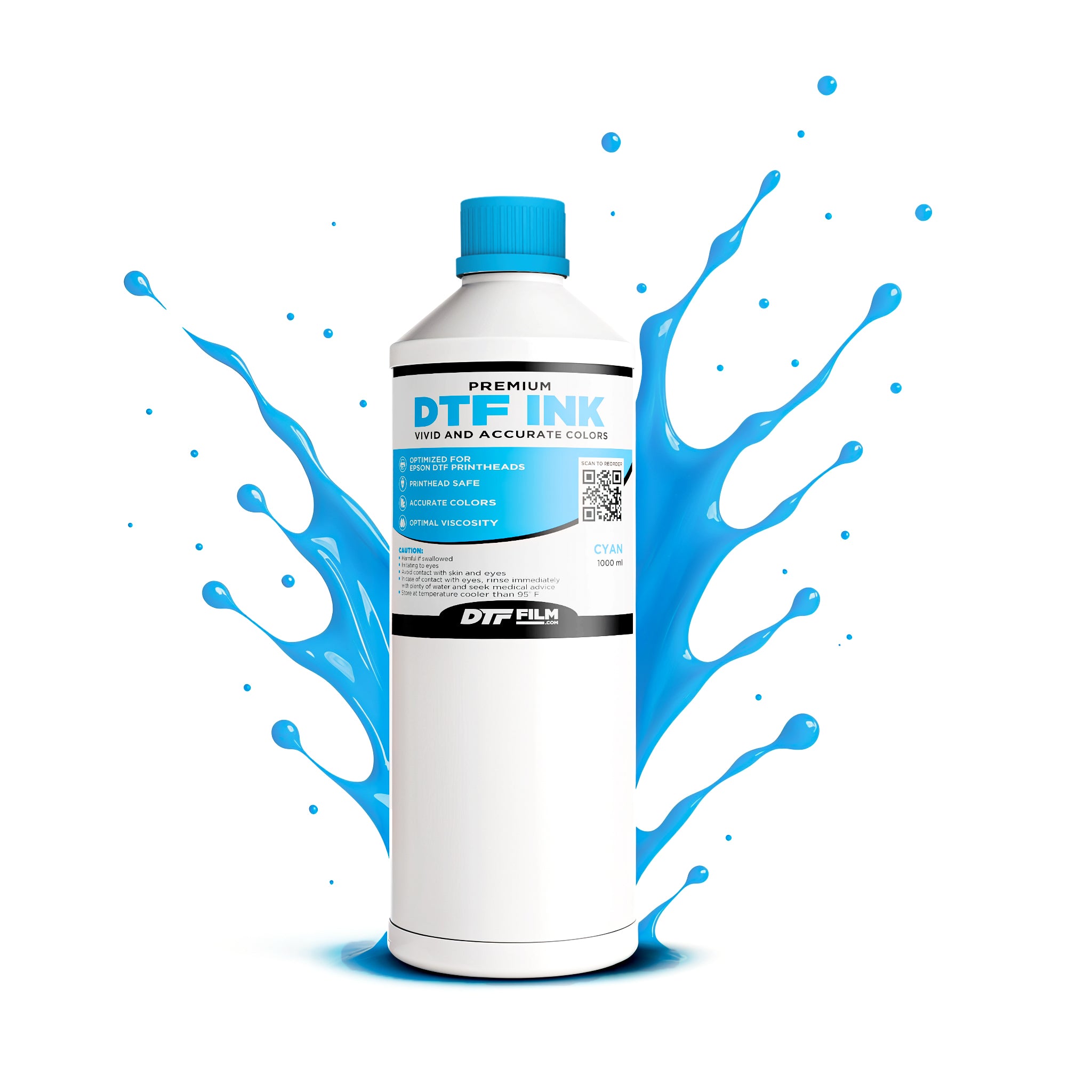 Cyan DTF Ink - 1 Liter