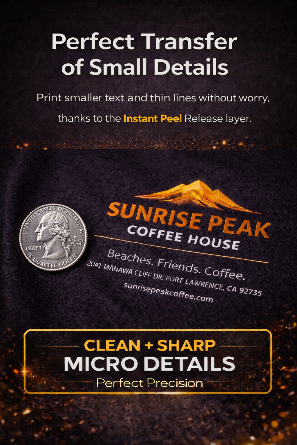 24" x 328' Instant Peel DTF Film