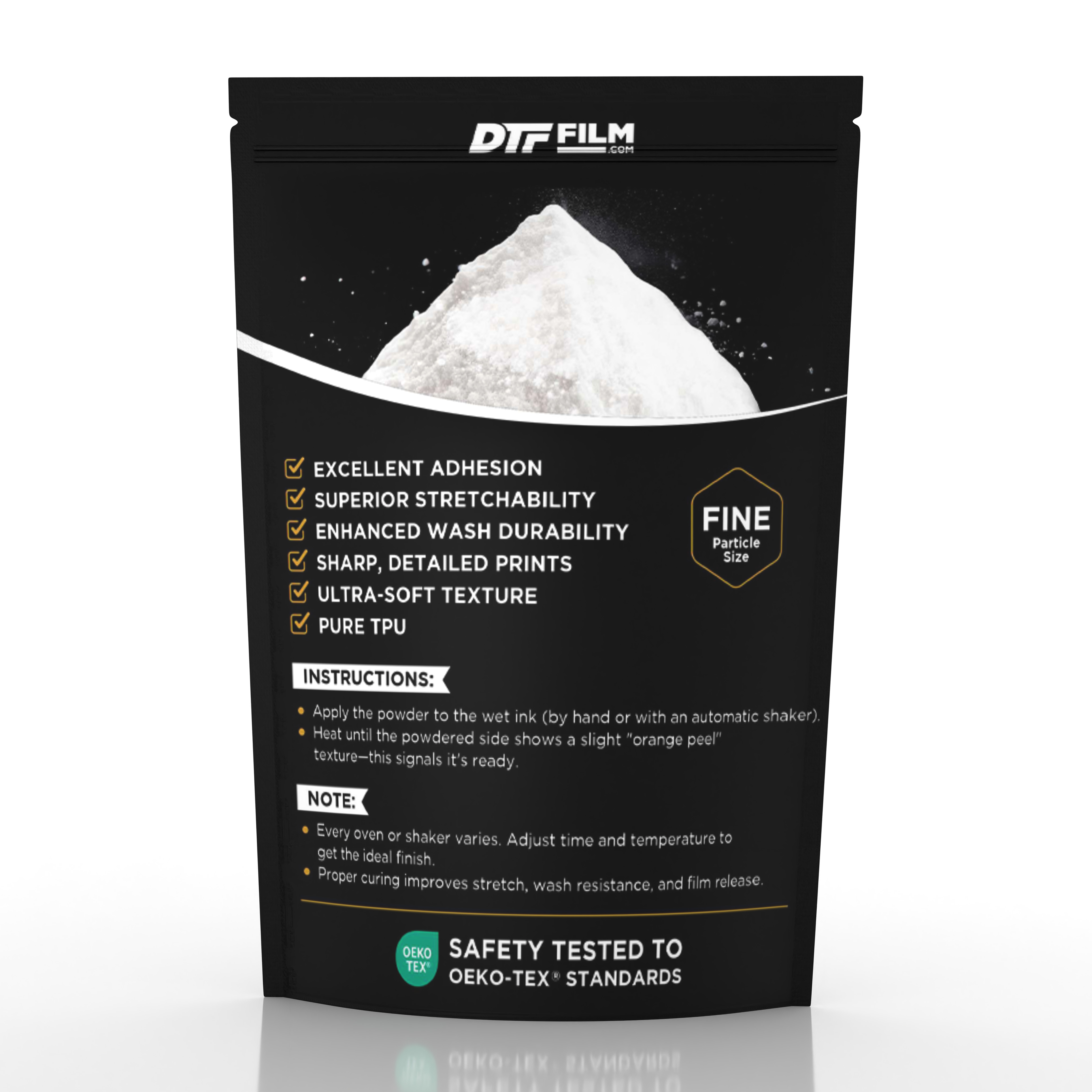 Premium DTF Adhesive Powder - FINE / SOFT FEEL - 2.2lbs